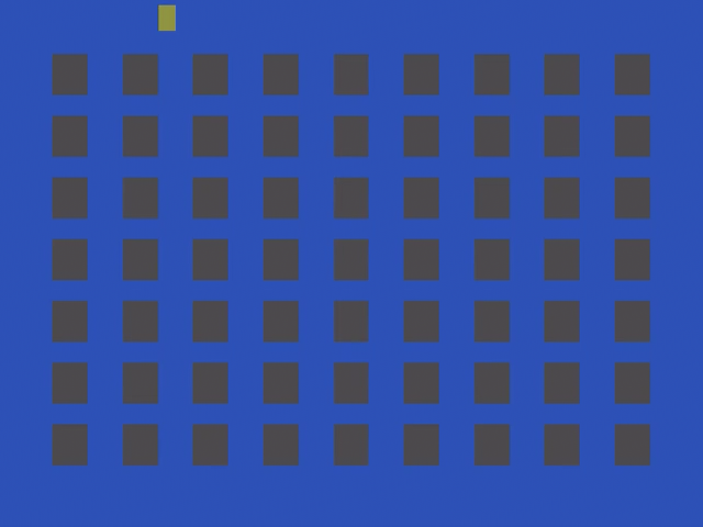Flag Capture title screen for Atari 2600
